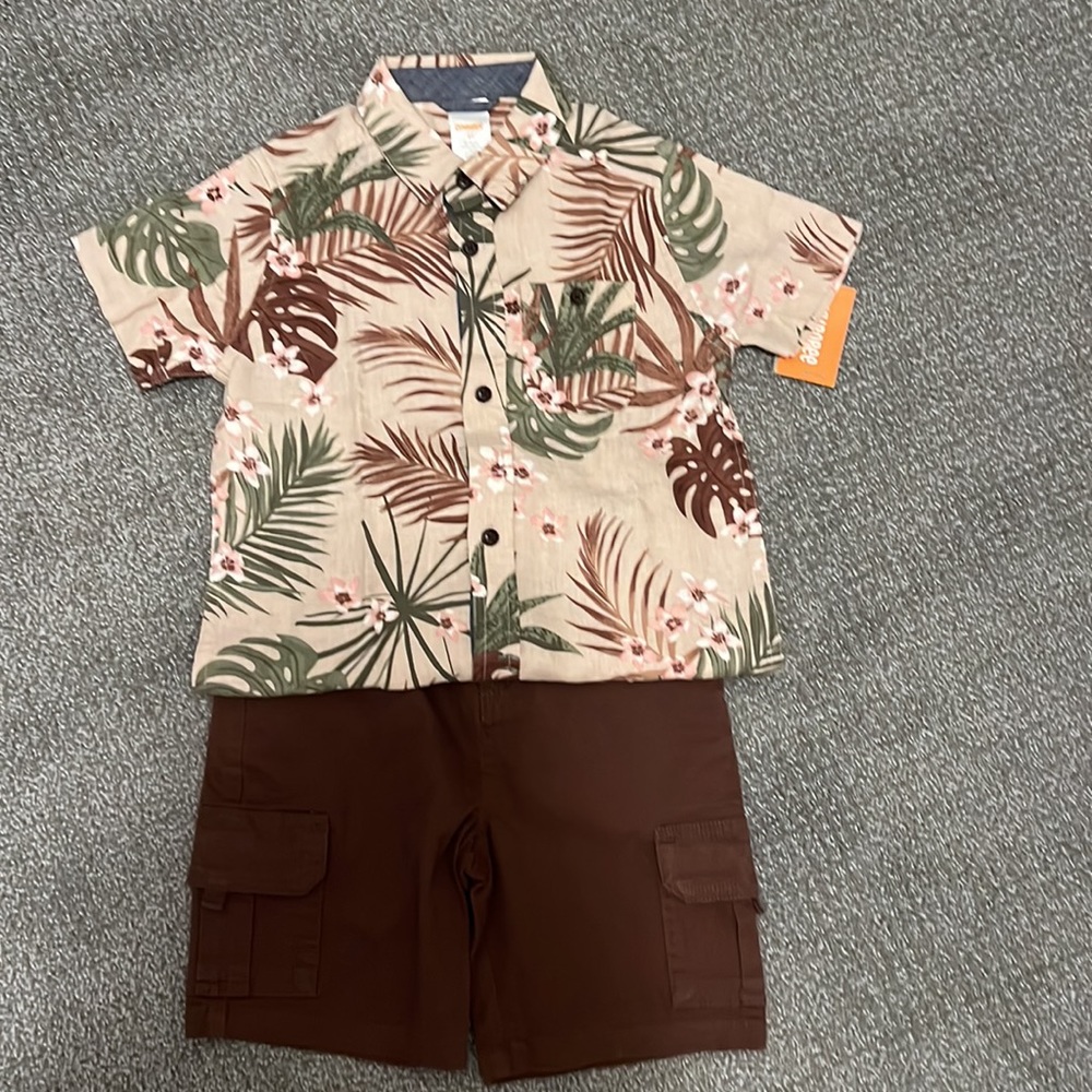 Boy safari theme set 5T